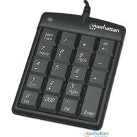 TECLADO,MANHATTAN,176354, NUMERICO USB NEGRO TECLADO,MANHATTAN,176354, NUMERICO USB NEGRO